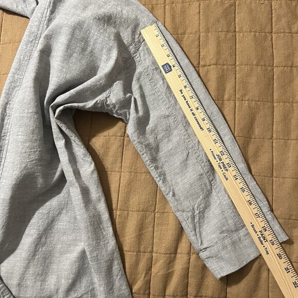 Eileen Fisher Hemp Cotton Tunic Jacket Button Front Size M Lagenlook Minimalist - Picture 11 of 11